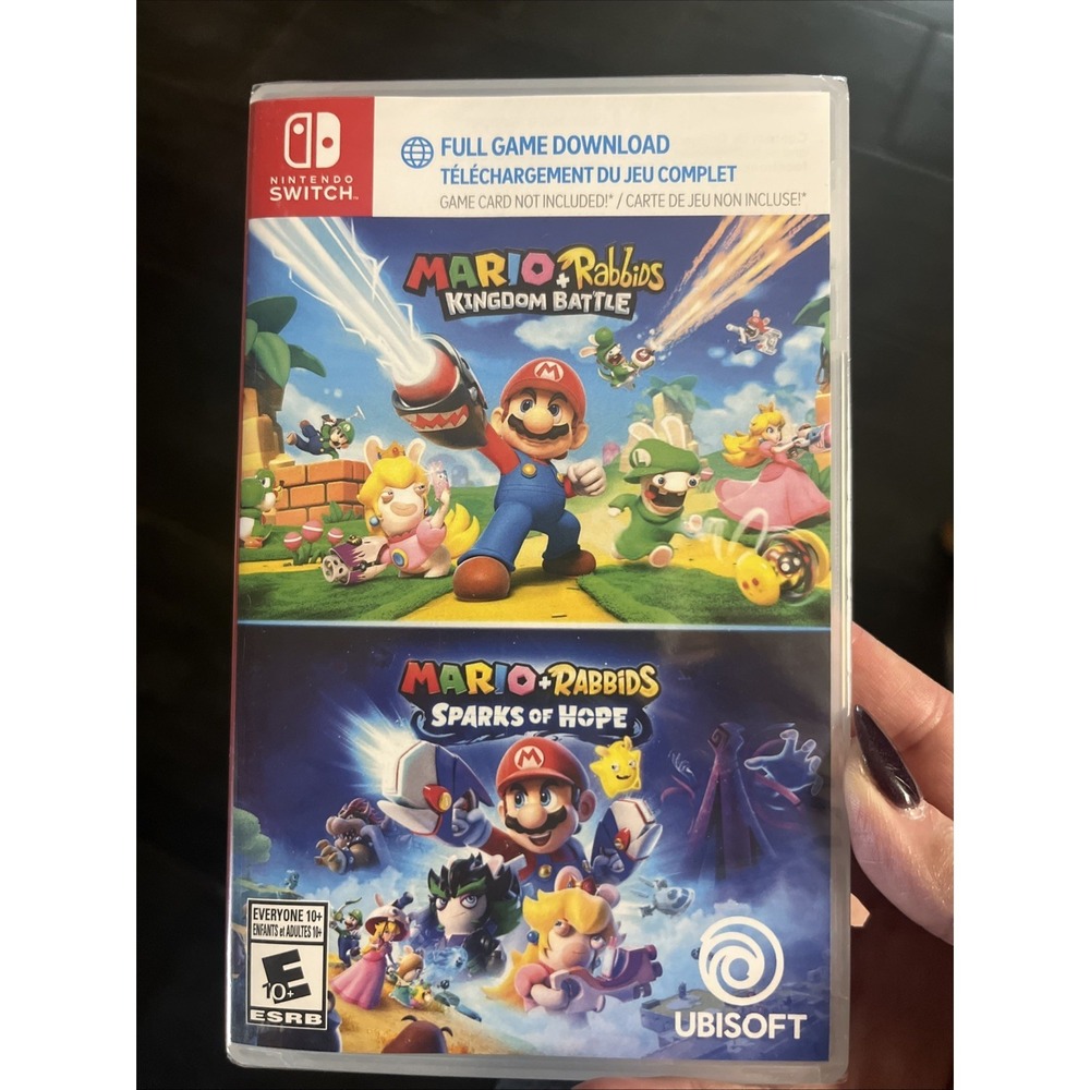 Mario + Rabbids Kingdom Battle and Sparks of Hope Bundle - Nintendo Switch